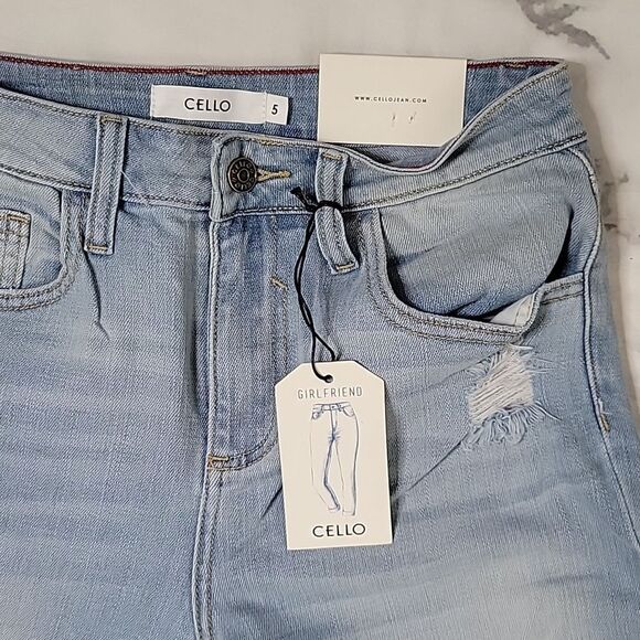 Cello Lightwash Girlfriend Jeans - Picture 3 of 6